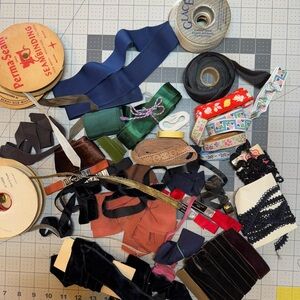 Lot of vintage ribbons